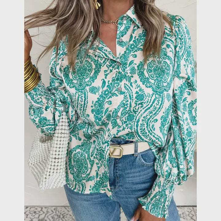 Paisley Button Up Shirt