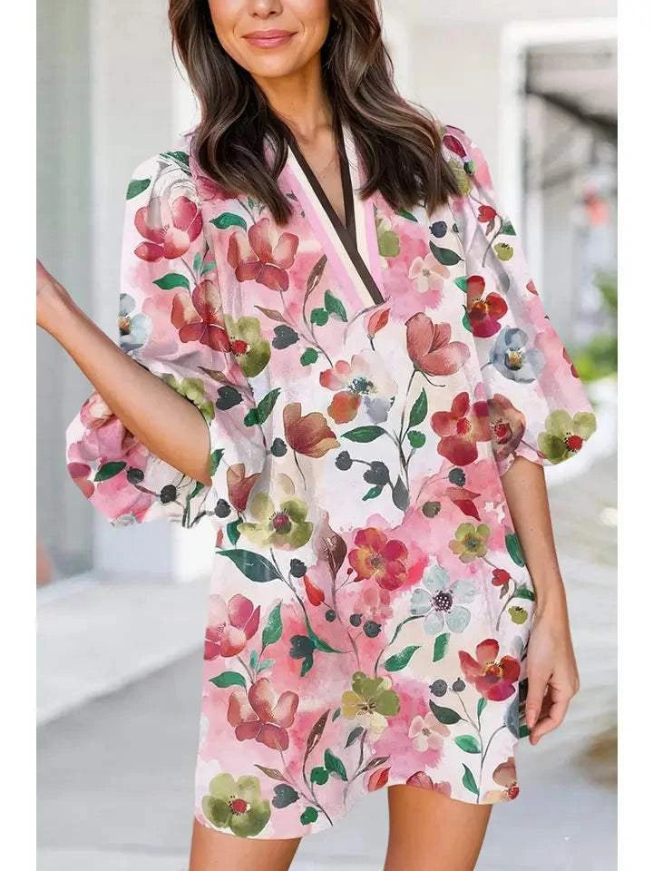 Iris Puff Sleeve Dress