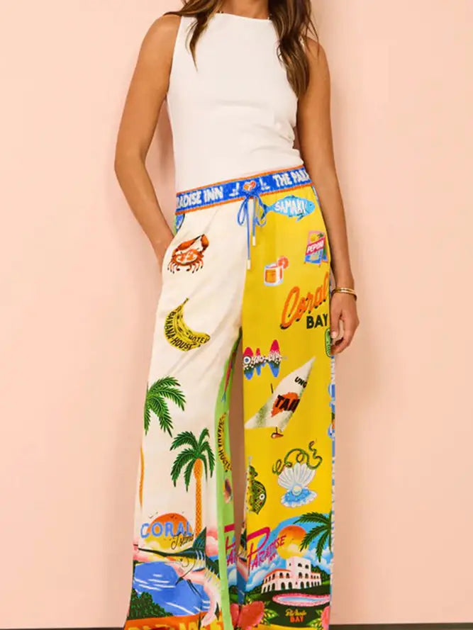 Paradise Inn Vacation Pant Set