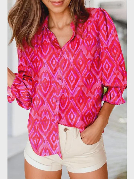 Megan 3/4 Sleeve Blouse