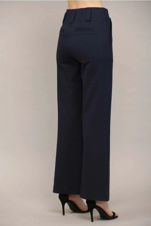 Kelsey Two Front Pocket Flare Pant