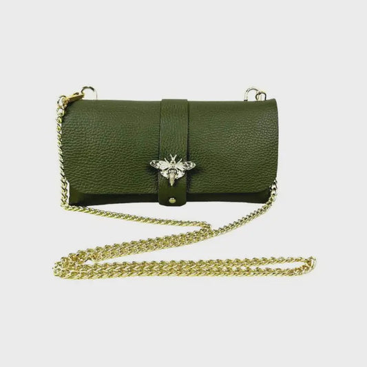 DragonFly Clasp Bag W/Chain