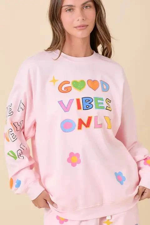 Good Vibes Crewneck