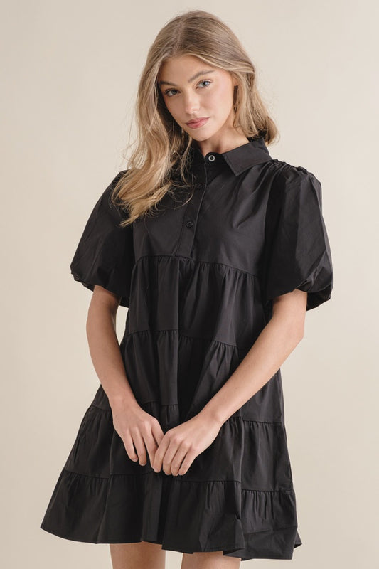 Reba Puff Sleeve Dress