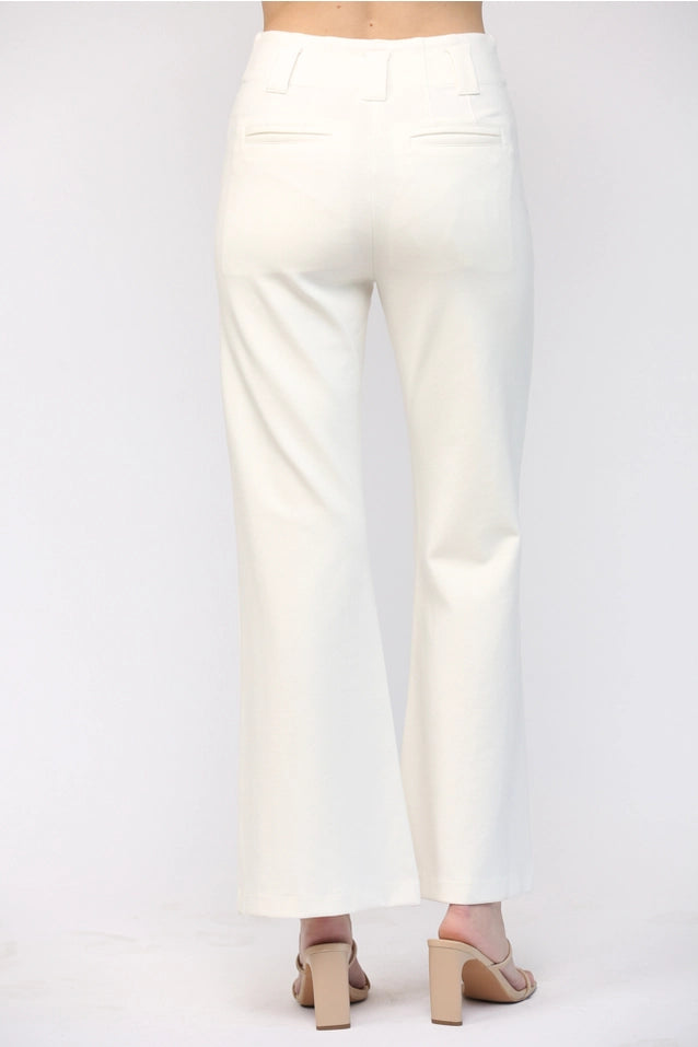 Kelsey Two Front Pocket Flare Pant