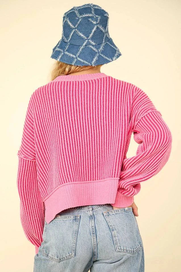 Tone Striped Sweater