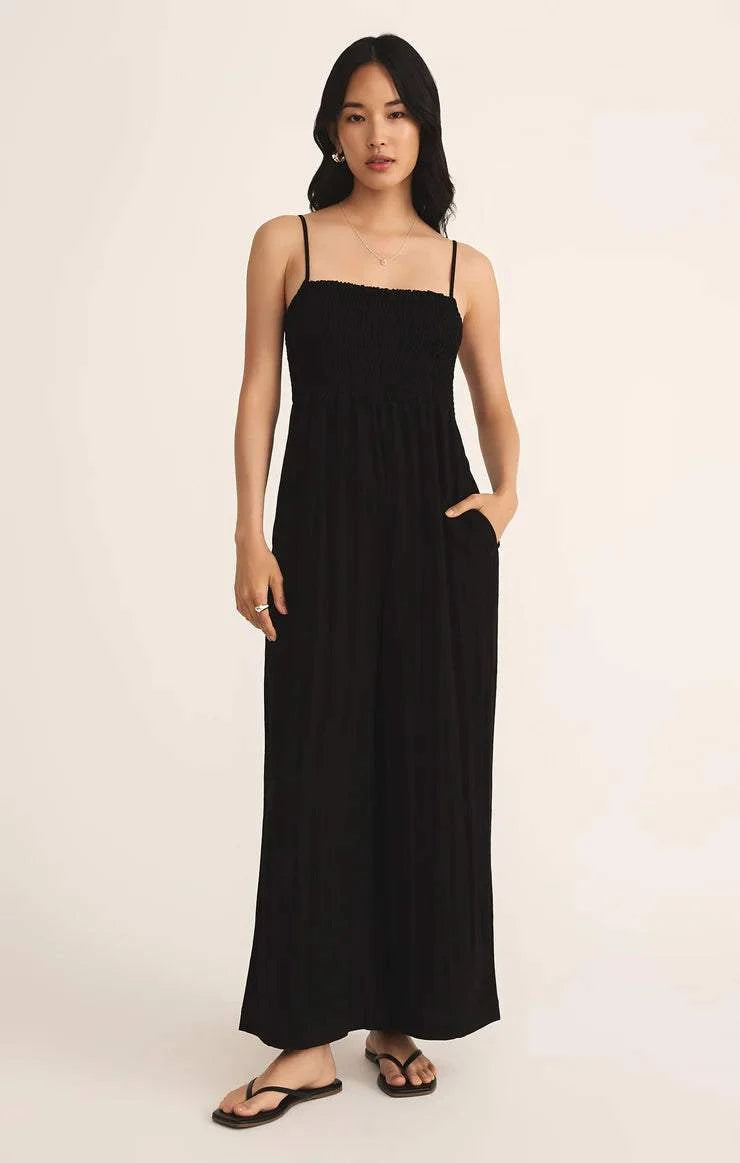 Beachside Smocked Jumpsuit