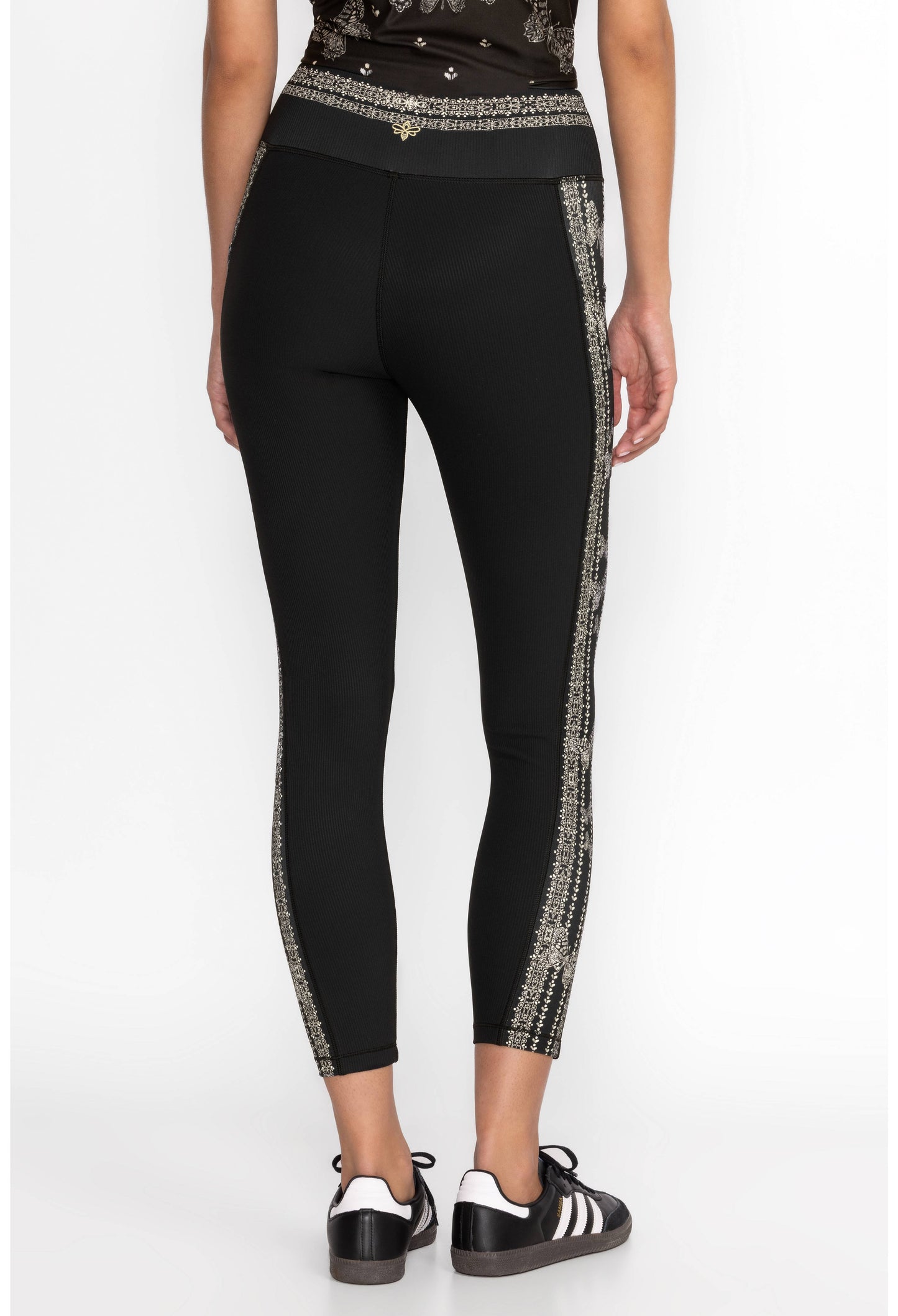 Bee Active Ribbed Legging With Pockets