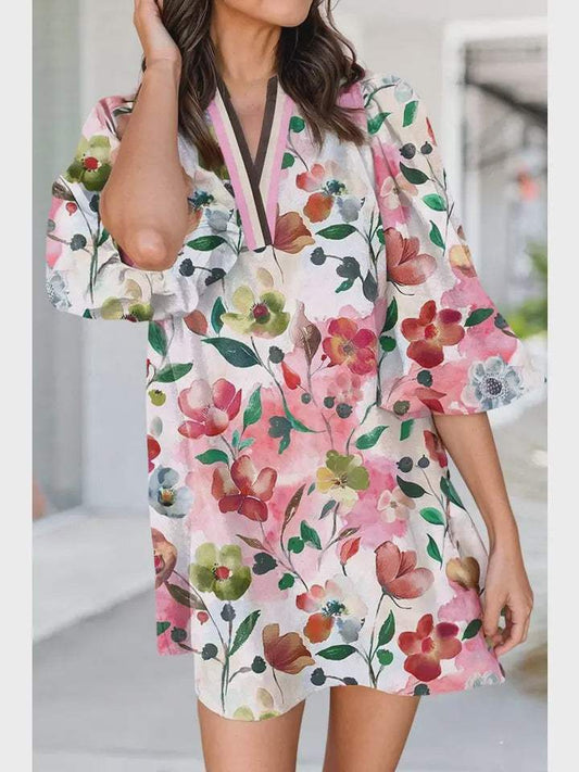 Iris Puff Sleeve Dress