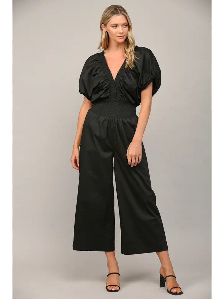 Open Tie Back Jumpsuit