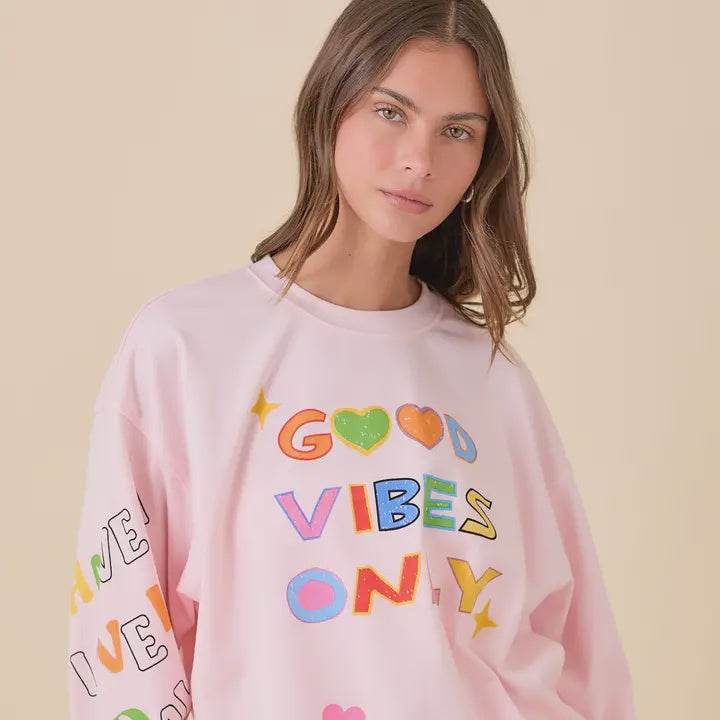 Good Vibes Crewneck