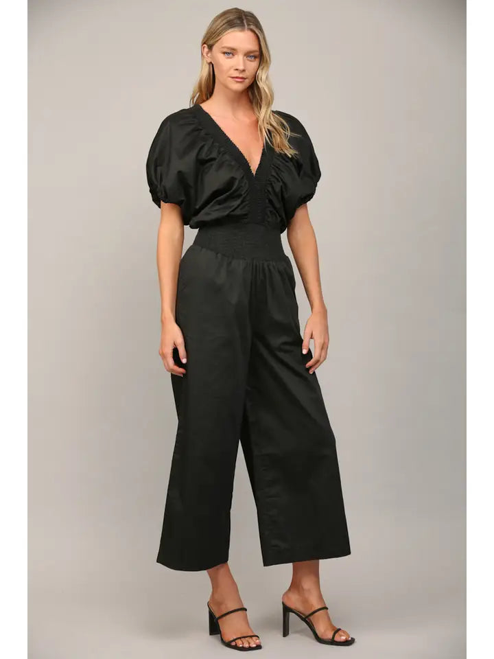 Open Tie Back Jumpsuit