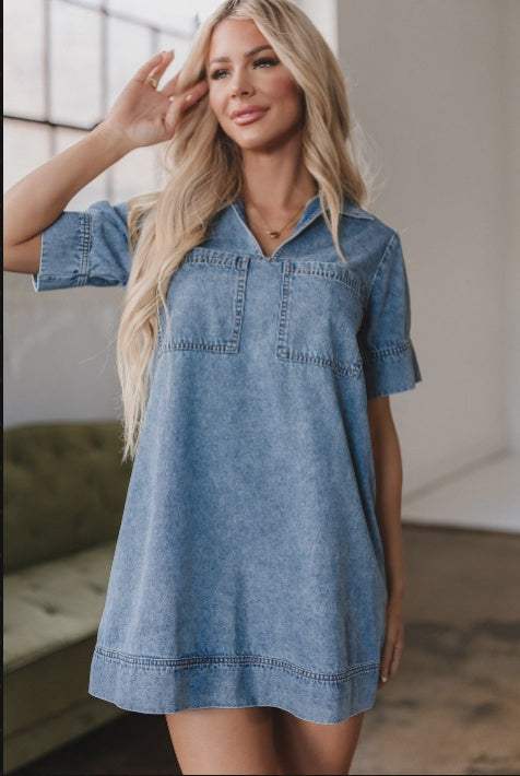 Wendy Denim Dress