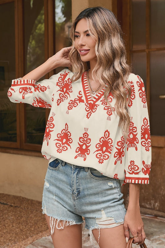 Stevie 3/4 Sleeve Blouse