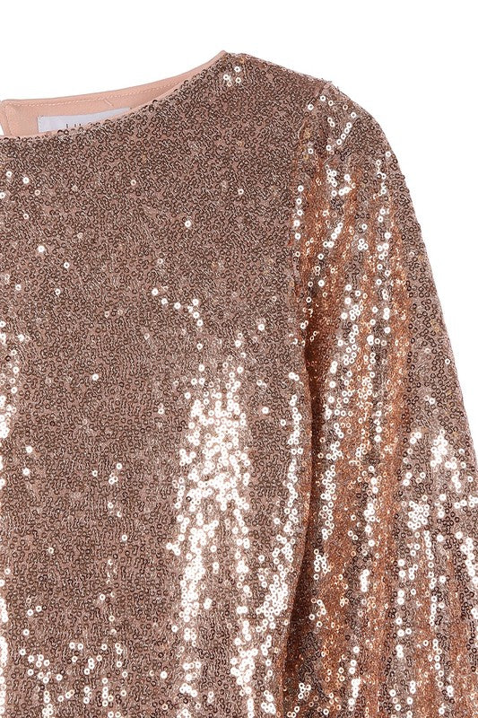 Life of the Party Sequin Mini Dress