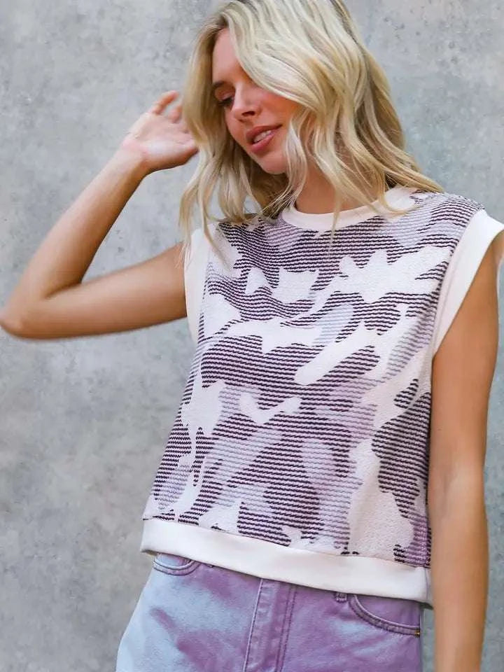Kyle Camouflage Top