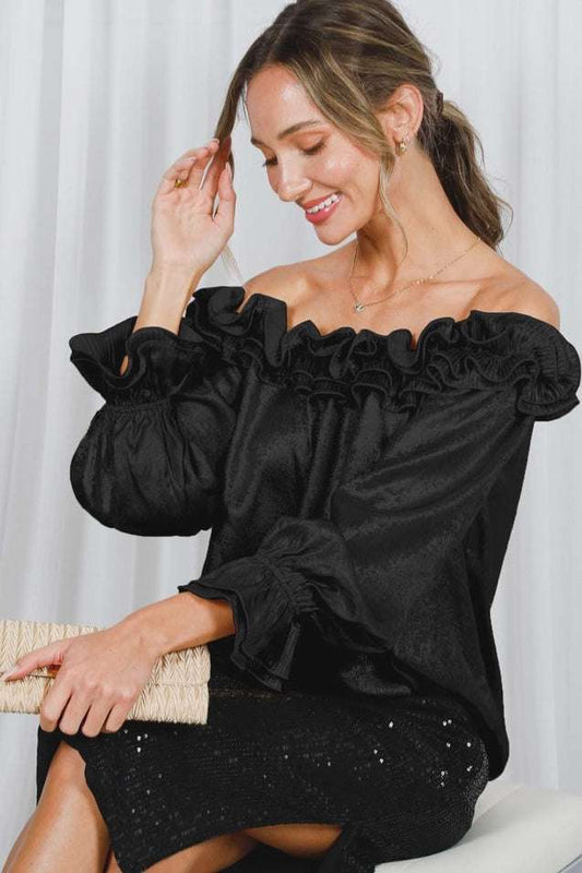 Ruffle Holiday Shirt