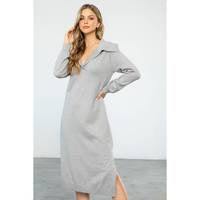 Cozy Collared Sweater Dress