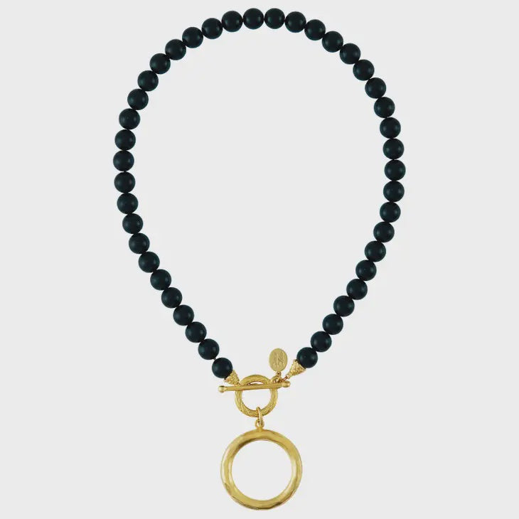 Sage Black Onyx Necklace
