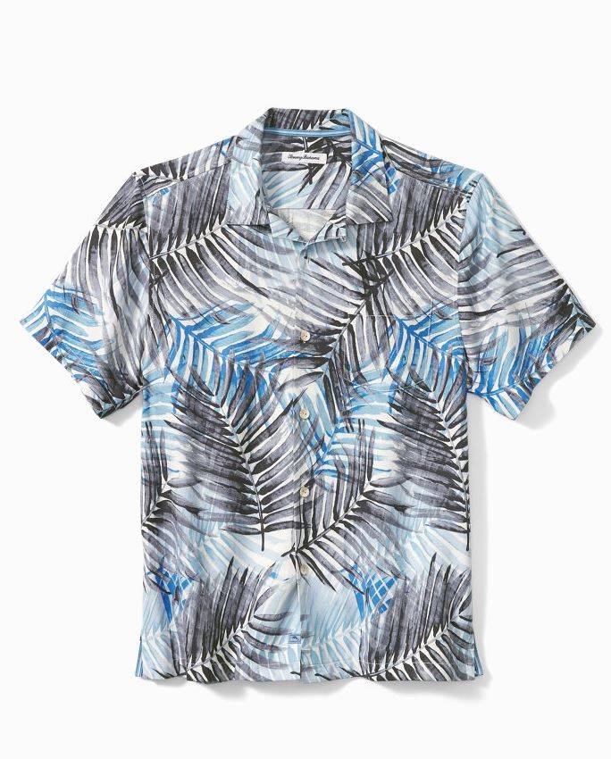 Misty Palms Silk Camp Shirt