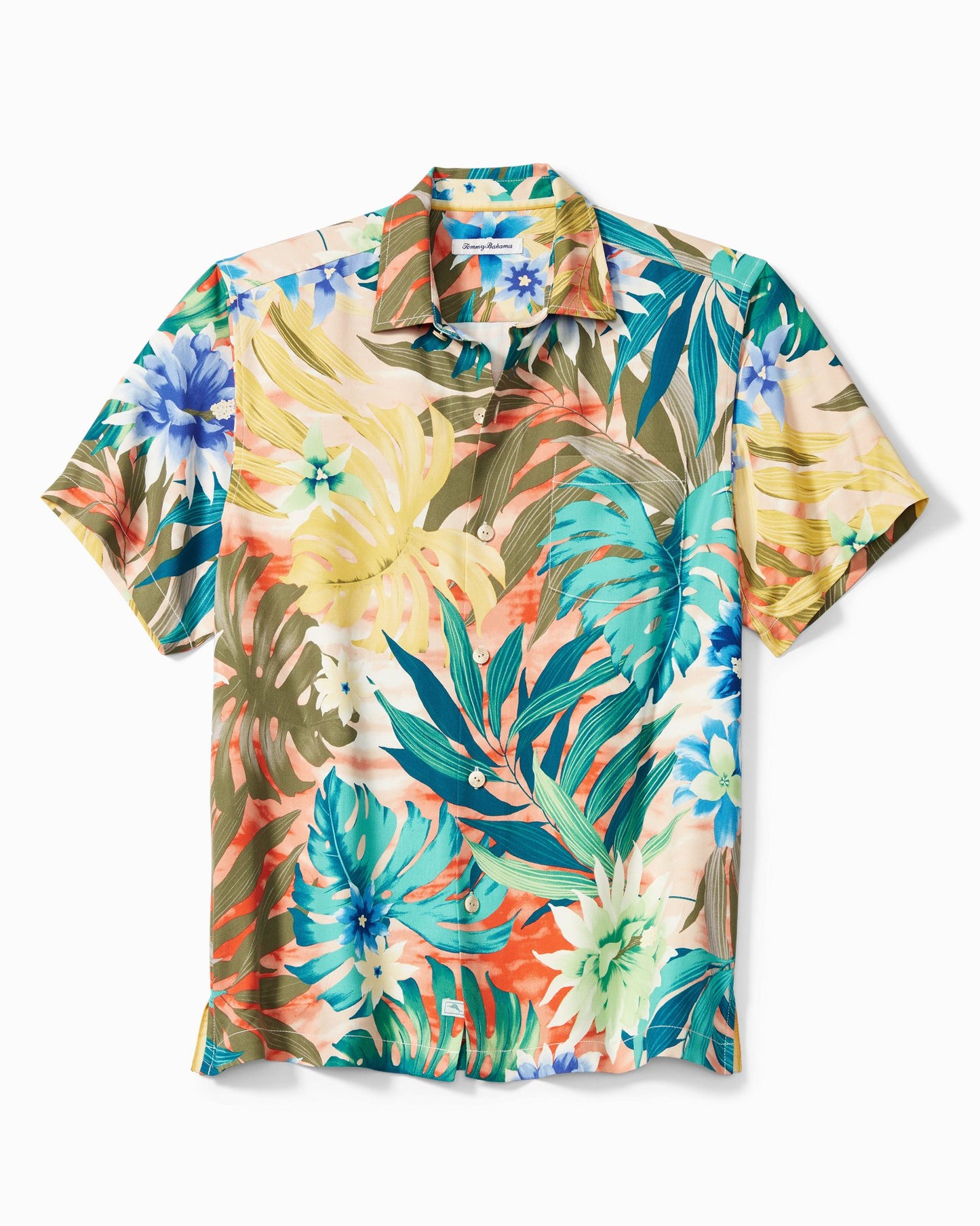Garden of Hope and Courage Silk Camp Shirt
