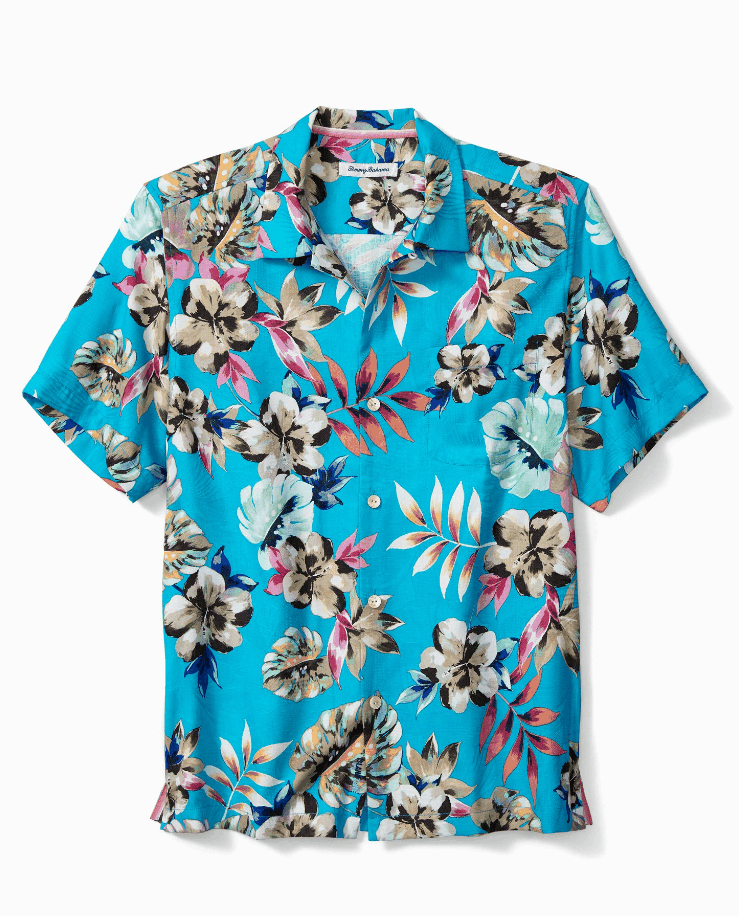 Jetties Beach Blooms IslandZone Camp Shirt