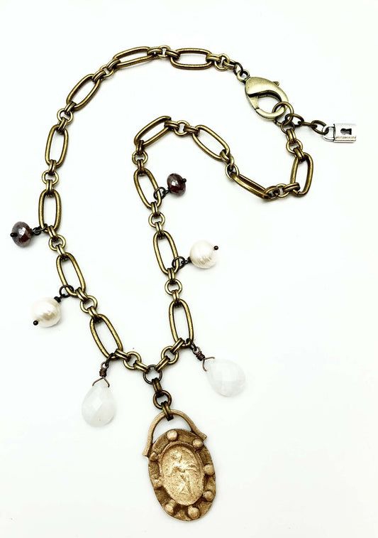 Empress Theodora - Diana Pendant Chain Necklace N251